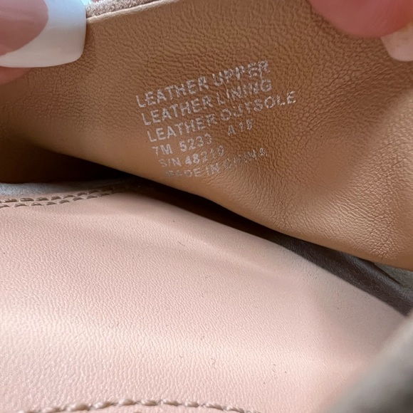 Tory Burch Annabelle Bow Slide Sandal Blush Pink Suede Size 7 - Picture 8 of 9